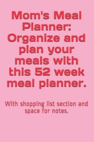 Cover of Mom's Meal Planner