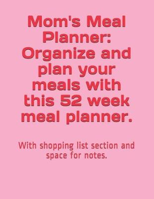 Book cover for Mom's Meal Planner