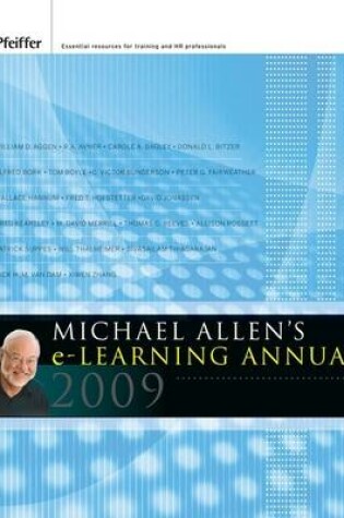 Cover of Michael Allen's 2009 e-Learning Annual