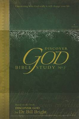 Book cover for Discover God Bible Study