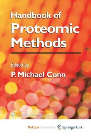 Cover of Handbook of Proteomic Methods