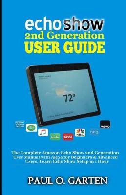 Book cover for Echo Show 2nd Generation User Guide