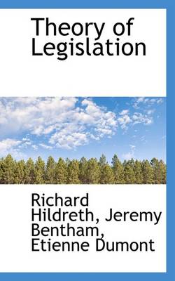 Book cover for Theory of Legislation