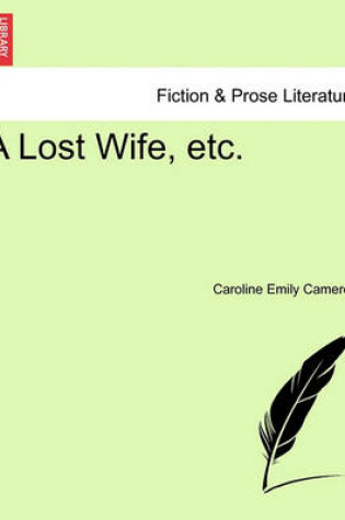 Cover of A Lost Wife, Etc.