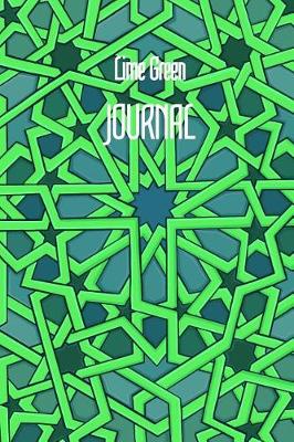 Book cover for Lime Green JOURNAL