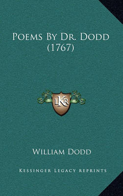 Book cover for Poems by Dr. Dodd (1767)