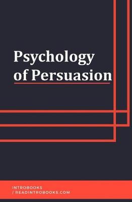 Book cover for Psychology of Persuasion