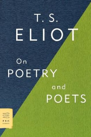 Cover of On Poetry and Poets