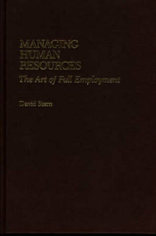 Cover of Managing Human Resources