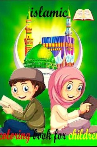 Cover of islamic coloring book for children