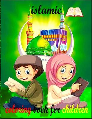 Cover of islamic coloring book for children