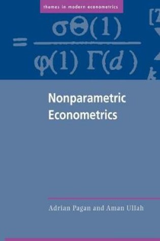 Cover of Nonparametric Econometrics
