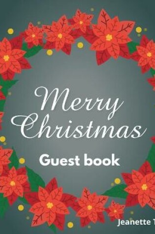 Cover of Merry Christmas guest book