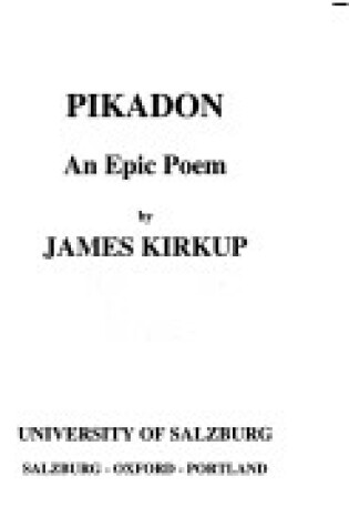 Cover of Pikadon