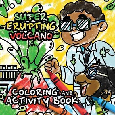 Book cover for Volcano Coloring and Activity Book