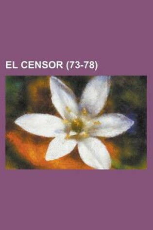 Cover of El Censor (73-78)