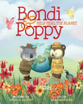 Book cover for Bondi & Poppy Help Heal the Planet