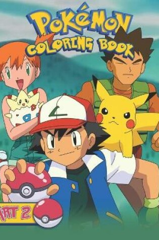 Cover of Pokemon Coloring Book Part 2