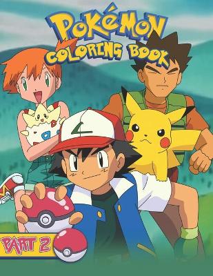 Book cover for Pokemon Coloring Book Part 2