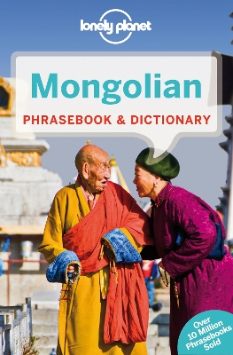 Book cover for Lonely Planet Mongolian Phrasebook & Dictionary