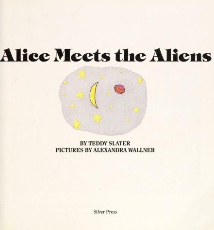 Book cover for Alice Meets the Aliens