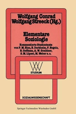 Book cover for Elementare Soziologie