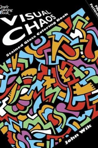 Cover of Visual Chaos Stained Glass Coloring Book