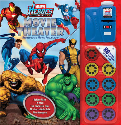 Book cover for Marvel Heroes Movie Theater