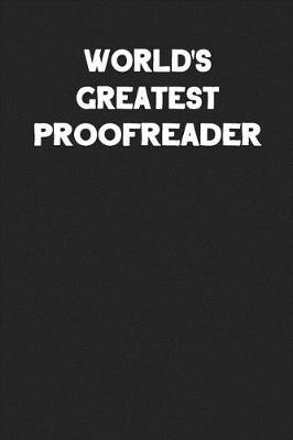 Book cover for World's Greatest Proofreader