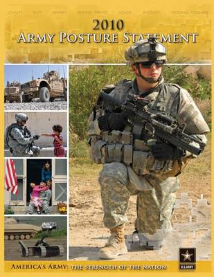 Book cover for 2010 Army Posture Statement