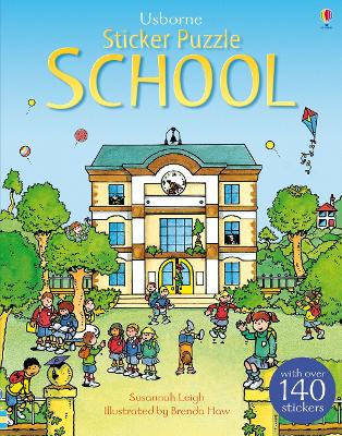 Cover of Sticker Puzzle School