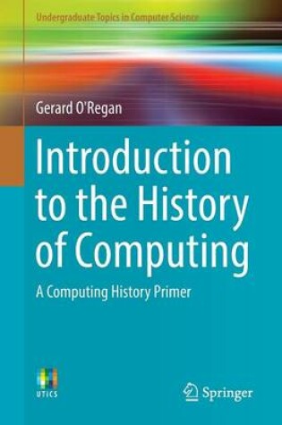 Cover of Introduction to the History of Computing