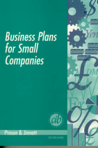 Cover of Business Plans for Small Companies