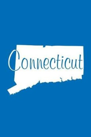 Cover of Connecticut - Cobalt Blue Lined Notebook with Margins