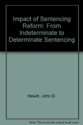 Cover of Impact of Sentencing Reform