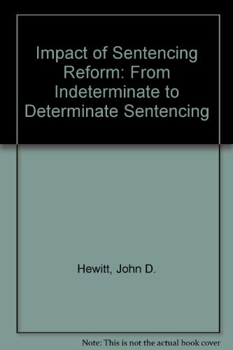 Book cover for Impact of Sentencing Reform