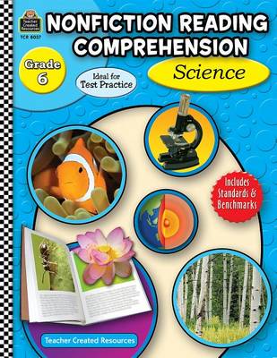 Book cover for Nonfiction Reading Comprehension: Science, Grd 6