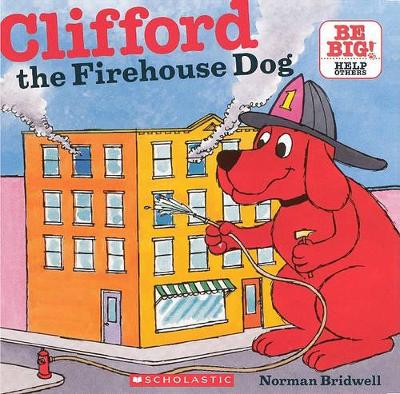 Book cover for Clifford, the Firehouse Dog