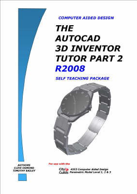 Book cover for The AutoCAD 3D Inventor Tutor