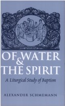 Book cover for Of Water and the Spirit