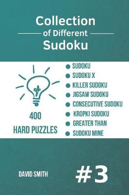 Book cover for Collection of Different Sudoku - 400 Hard Puzzles