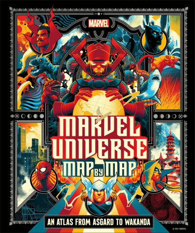 Book cover for Marvel Universe Map By Map