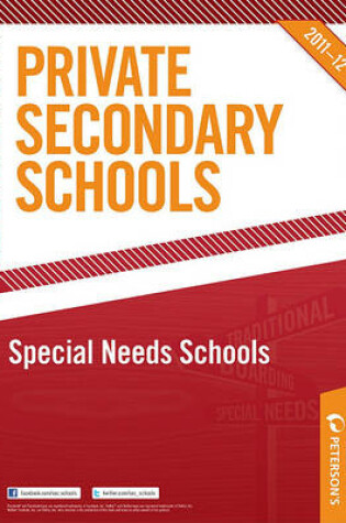 Cover of Private Secondary Schools: Special Needs Schools