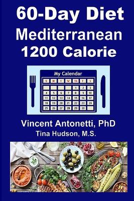 Book cover for 60-Day Mediterranean Diet - 1200 Calorie