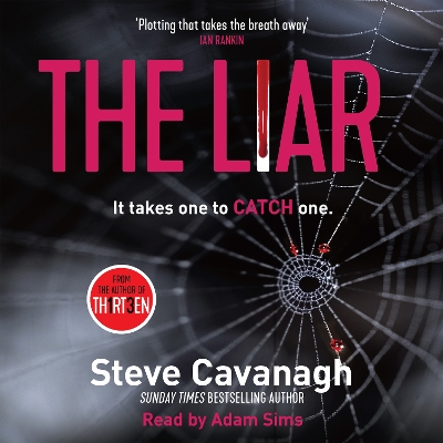 Book cover for The Liar