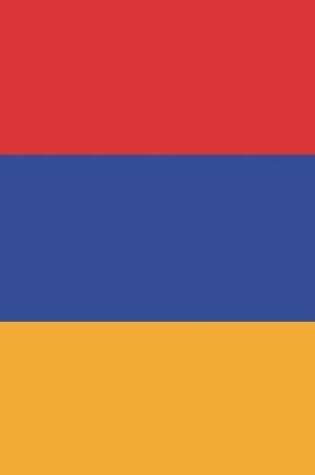 Cover of Armenia Travel Journal - Armenia Flag Notebook - Armenian Flag Book