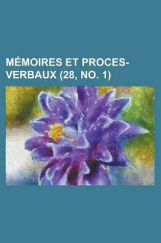 Cover of Memoires Et Proces-Verbaux