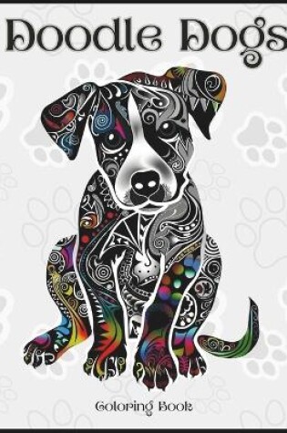 Cover of Doodle Dogs Coloring Book