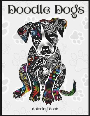 Book cover for Doodle Dogs Coloring Book