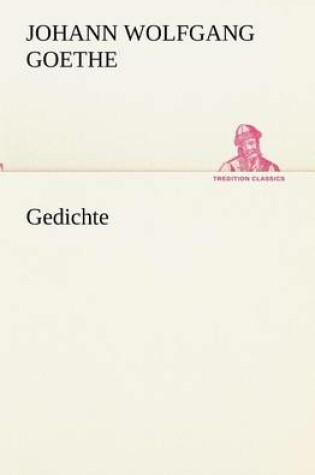 Cover of Gedichte